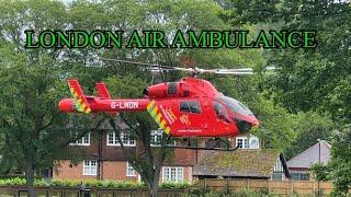 London Air Ambulance Struggled To Take Off Because Of This Trees - London Air Ambulance