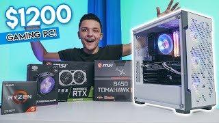 Insane $1200 Gaming PC Build 2019! [Ryzen 3600X & RTX 2060 Super - 4K Benchmarks!]