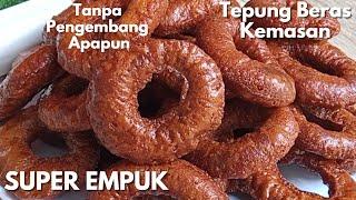 PRAKTIS ANTI GAGAL TEMPUH CARA INI INSYAALLAH BERHASIL II KUE CINCIN SUPER EMPUK DAN RASANYA MANTUL