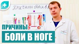 Почему болит нога? Причины боли в ногах