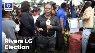 Rivers LG Election: Channels TV Correspondent Gives Update From PHALGA Unit In Port Harcourt