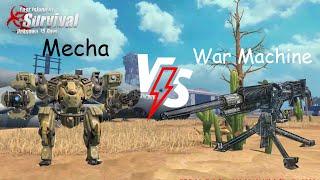 last Island of Survival Mecha vs War Machine | New Update Gameplay @LIOSofficial