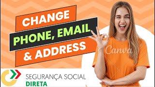 How To Change Phone Number, Email Address & Home Address In Social Segurança Online (Hindi/Urdu)