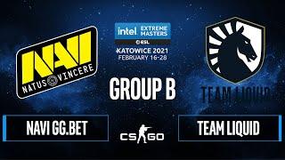 CS:GO - NAVI GG.BET vs. Team Liquid [Inferno] Map 3 - IEM Katowice 2021 - Group B