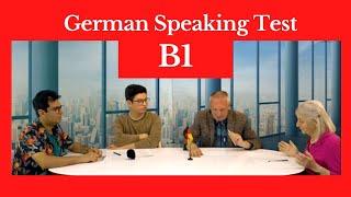 German Speaking Test B1 Goethe , Mündliche Prüfung Goethe B1, 2024