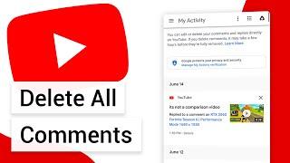 How to Delete All Your Youtube Comments