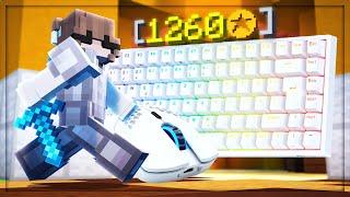 (HANDCAM) Bedwars ASMR Keyboard & Mouse Sounds