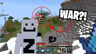 WE RAIDED A WAR In Lifeboat Survival Mode Minecraft SMP