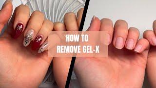 Nails at Home | How to Safely Remove Gel-X