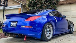 350z TOMEI EXHAUST COMPILATION (LOUD BACKFIRES & FLAMES)