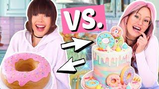 XL Donutkuchen vs. Crazy Number Cake ️ BFF Battle | ViktoriaSarina