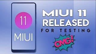 MIUI 11 RELEASED for Testing | MIUI 11 RELEASED DATE | HINDI