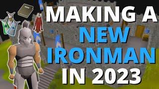 Making a New Ironman in OSRS from Scratch in 2023