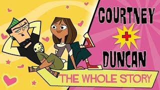 TOTAL DRAMA: Courtney ️  Duncan | The whole story