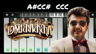 Mankatha BGM | Easy Piano Notes| How to play | Keyboard Notes | Yuvan