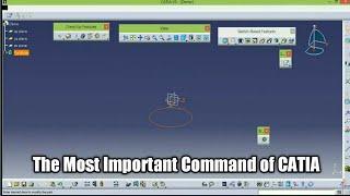 Catia basics for mechanical engineering | Catia tutorial for beginners | Important Commands of Catia