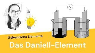 Galvanische Elemente - Daniell-Element (mit Potenzialberechnung)