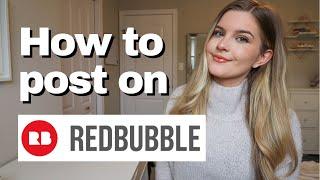 How to Post a Picture on Redbubble (Step by Step Tutorial)