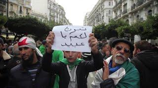 Protesters take to the streets in Algeria following Tebboune presidential victory