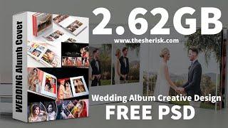 12x36 Creative Wedding Album Design Download In PSD Files |English| |Photoshop Tutorial|