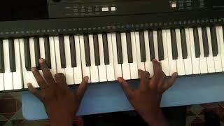 Piano worship tutorial on key F . Ghana worship lesson part 4