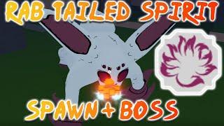 Shindo Life - Rab Tailed Spirit Spawn and Location + BOSS FIGHT