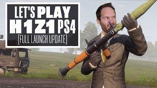 Let's Play H1Z1 PS4 launch update - ROCKET LAUNCHERS, SOCOM RIFLES AND A BATTLE PASS!