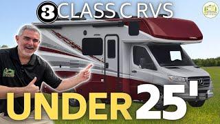 3 Small Class C RVs Under 25 Feet - 2024 Models