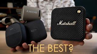 Marshall Willen VS Bose, Sony, and Tribit Micro Speakers