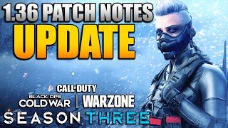 Largest Weapon Balancing in Warzone (Nerfed M16/AUG/FFAR) | Season 3 1.36 Update & Patch Notes