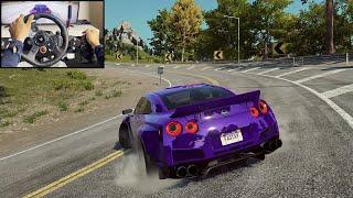 NFS HEAT NISSAN GTR - LOGITECH G29 gameplay