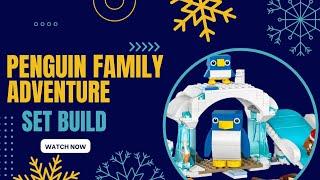 My First EVER Mario LEGO Set Panguin Family Snow Adventure Expansion Set Build