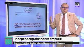 Independență financiară timpurie. Banii în mișcare, Digi24