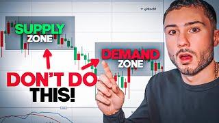 How To DRAW Supply & Demand Zones