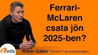 Ferrari-McLaren-csata jön 2025-ben? Wéber Gábor, Inforádió, Aréna