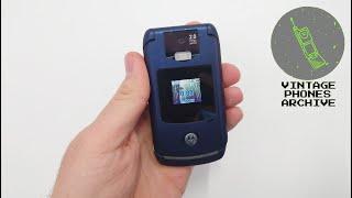 Motorola V3x Mobile phone menu browse, ringtones, games, wallpapers