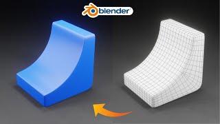 Slope Surface Object 3D || Hard Surface || Subdivision || Product Modelling in blender