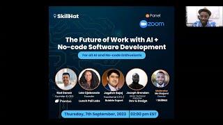 The Future of Work with AI + No-code Software Development