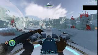 Subnautica: Below Zero - 19566 Stuck on the hoverbike if you ride it when it's bouncing.