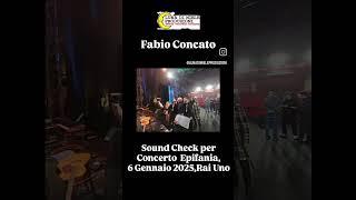 Fabio Concato,6 Gennaio 2025,Rai Uno.Quando l'orchestra si ferma per chiedere foto..️ #fabioconcato