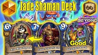 New Jade Shaman Deck in 2025 Is Still So Powerful At The Great Dark Beyond | Hearthstone