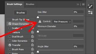 No Pen Pressure? Can't Change Brush Size & Hardness in Photoshop? WATCH THIS :)