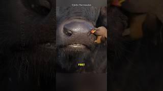 Oxpecker: Bird That Harms Animals #shorts