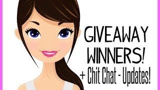 MgDeo Giveaway WINNERS + Chit Chat Updates