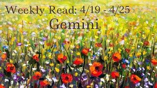 GEMINI: Week Ahead 4/19 - 4/25 | Soul Moon Tarot