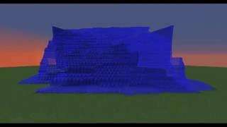 How to make a TSUNAMI in Minecraft (No commands, All versions)