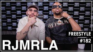 RJMRLA Raps Over An Original Beat Produced By Larry J | Justin Credible Freestyle #182