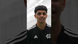 "I was at school doing a test!"  | Ahmed reacts to his World Cup call-up | #shorts #cricket