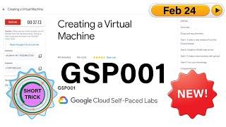 [NEW! 2024] Creating a Virtual Machine #GSP001 || #Qwiklabs || #ShortTrick [Level 2]