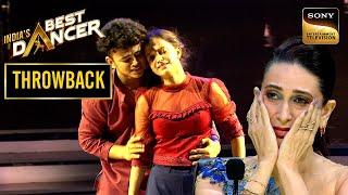 "To Chalun" पर इस जोड़ी ने दिखाई एक Emotional Love Story | India's Best Dancer 2 | Throwback